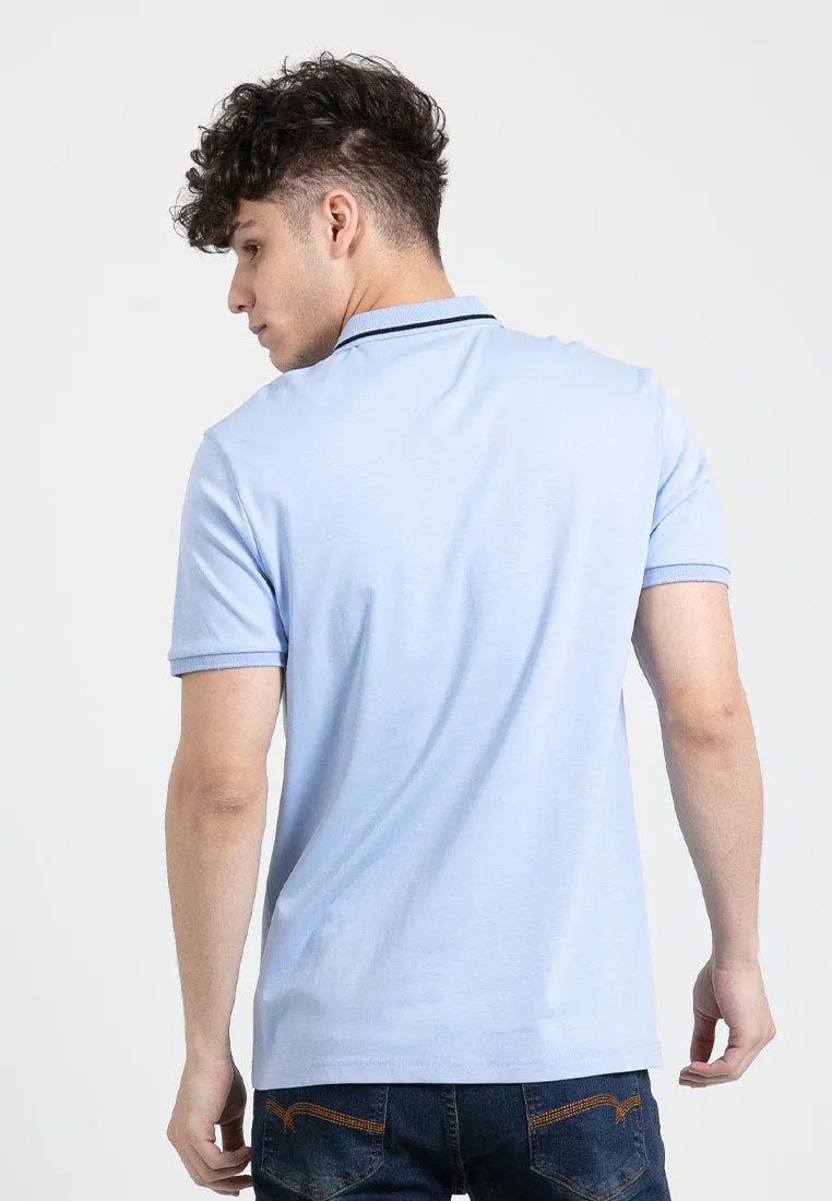 Forest Premium Weight Cotton Polo Tee 220gsm Interlock Knitted Polo T Shirt | Baju T Shirt Lelaki - 23906