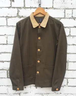 French Cotton Twill Chore Jacket Corduroy