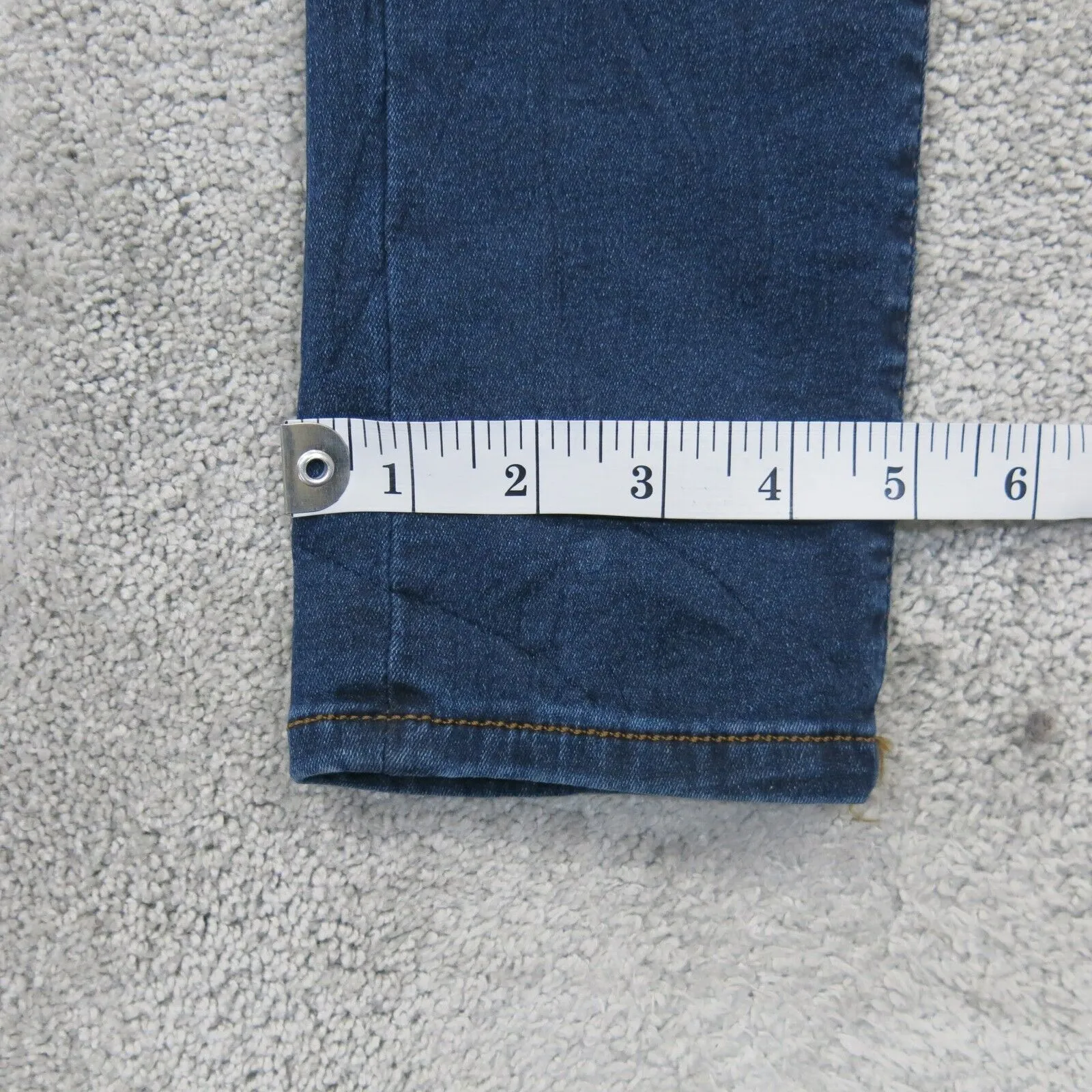 Gap 1969 Womens Legging Denim Jeans Stretch Low Rise Pockets Blue Size Medium