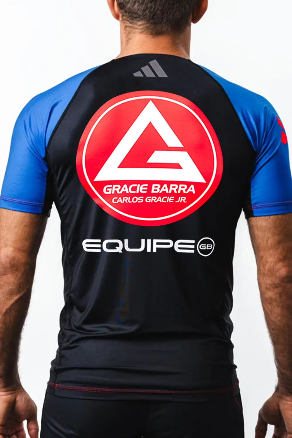 GB Performance S/S Ranked Rashguard by Adidas - Blue