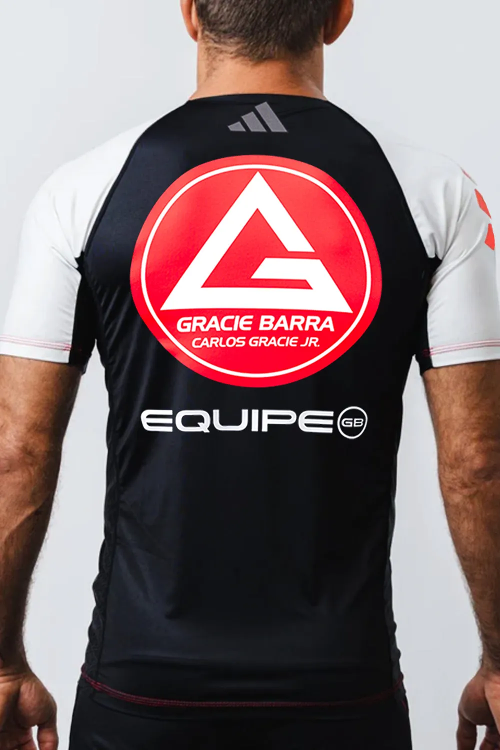 GB Performance S/S Ranked Rashguard by Adidas - White