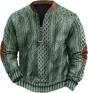 Graphic Hoodies Loose 3D Printed Zipper Long Sleeved Hoodie Mens Pullover Mens Sweatshirt Graphic Men'S