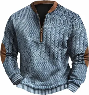 Graphic Hoodies Loose 3D Printed Zipper Long Sleeved Hoodie Mens Pullover Mens Sweatshirt Graphic Men'S