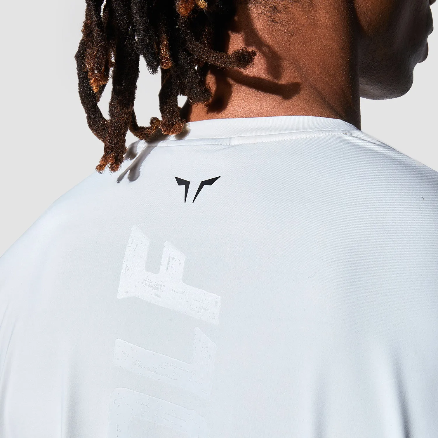 Graphic Wordmark Oversized Tee - Star White