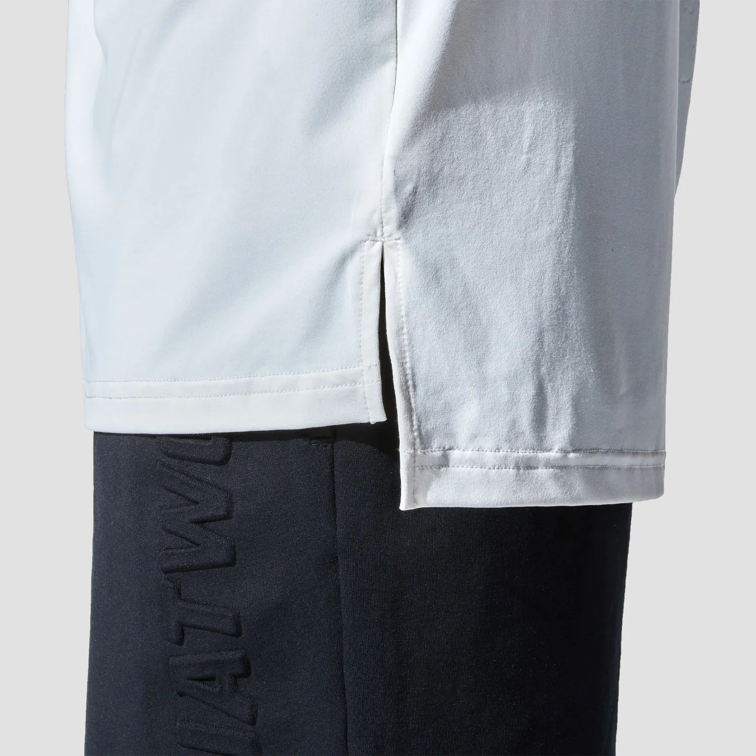 Graphic Wordmark Oversized Tee - Star White