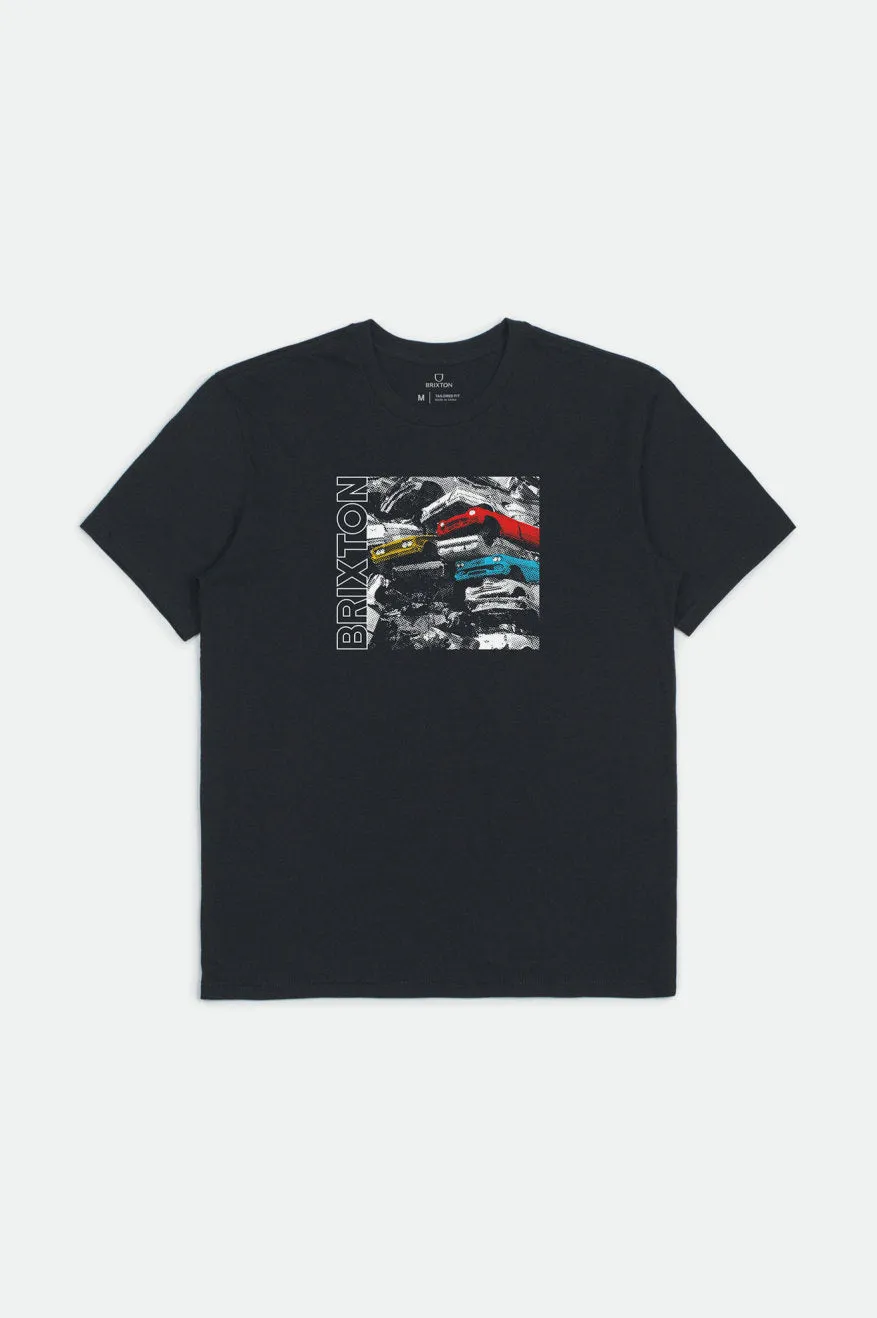 Graveyard S/S Tailored Tee - Black