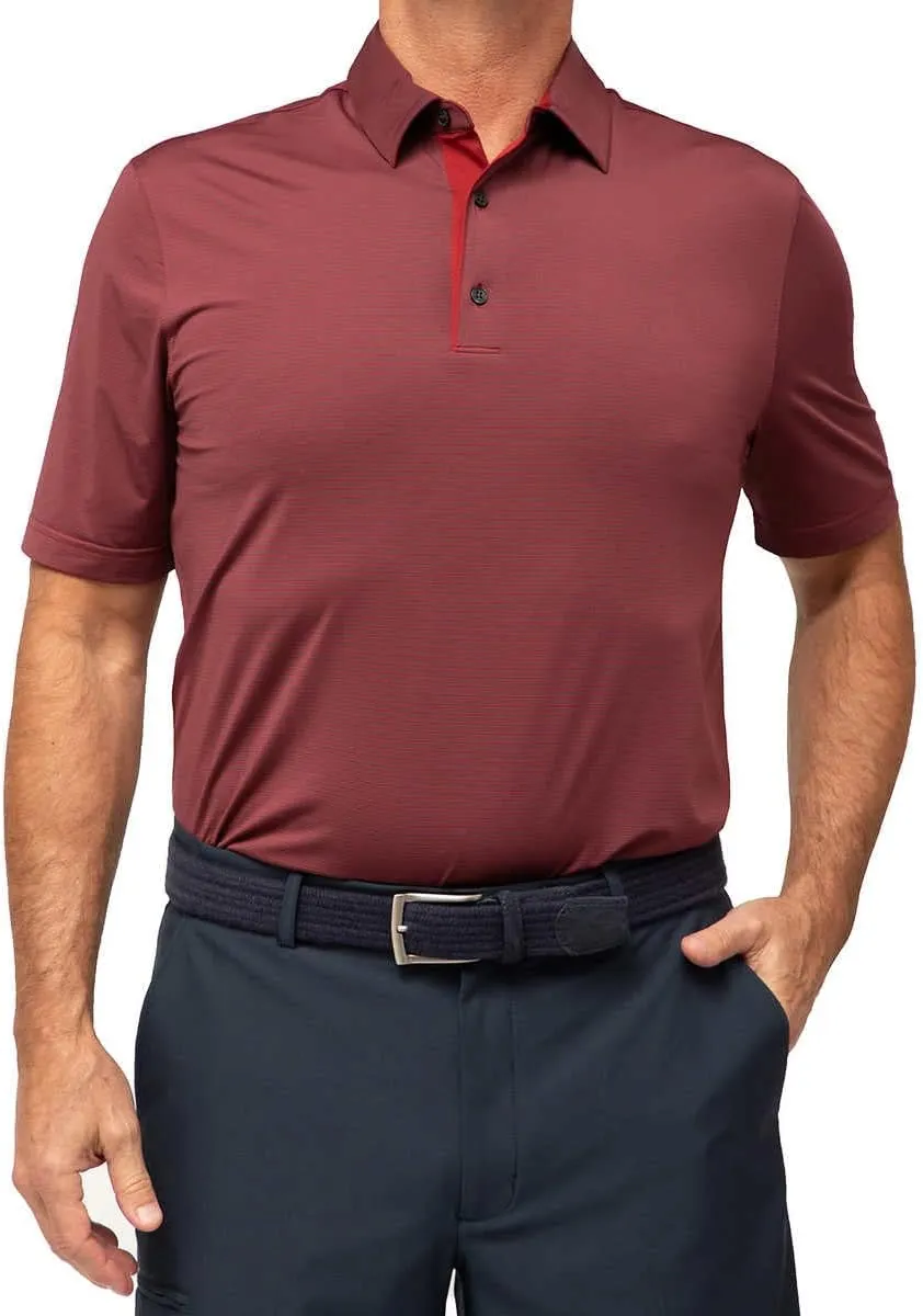 Greg Norman Men's ML75 Polo, Collared Shirt USA Golf Polo Tshirts for Men