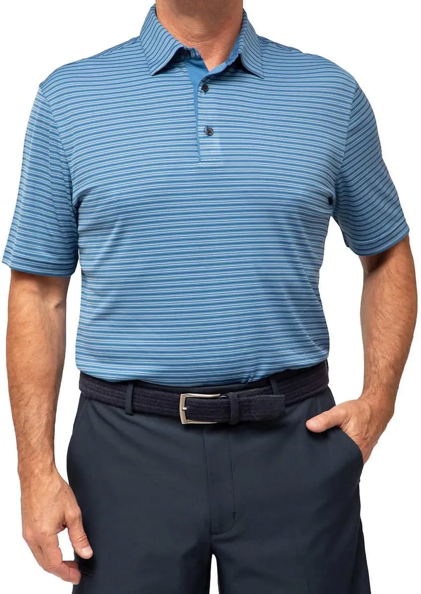 Greg Norman Men's ML75 Polo, Collared Shirt USA Golf Polo Tshirts for Men