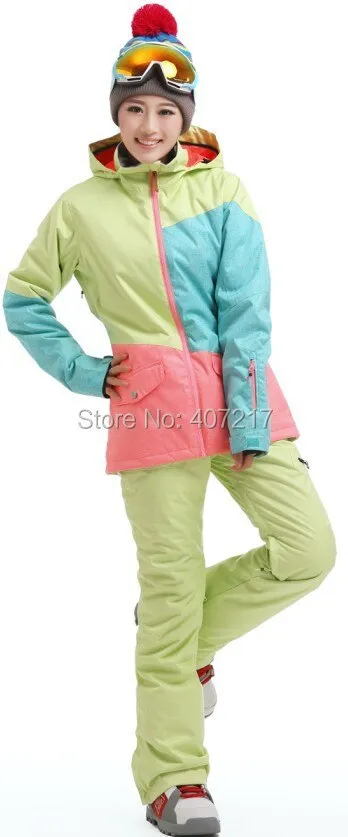 GSOU SNOW Waterproof Ski Snowboard Jacket - Women's
