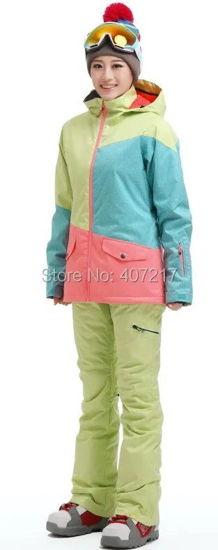 GSOU SNOW Waterproof Ski Snowboard Jacket - Women's