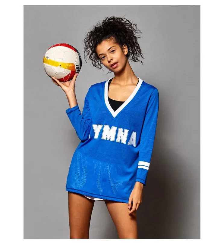 GYMNA BREATHABLE MESH RUNNING TRAINING TOP