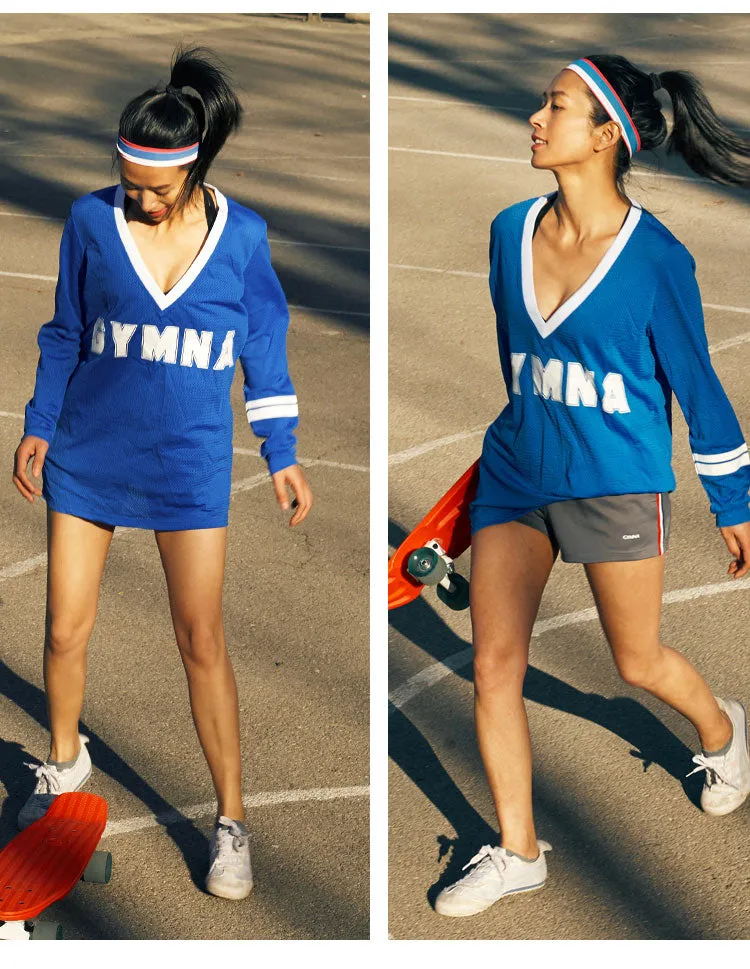 GYMNA BREATHABLE MESH RUNNING TRAINING TOP