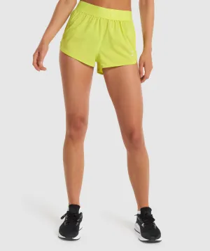 Gymshark Training Loose Fit Shorts - Yellow