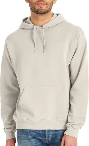 Hanes Men's Originals Fleece Hoodie, Garment Dyed Hooded Sweatshirt, Unisex Fleece Pullover
