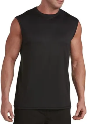 Harbor Bay by DXL Men's Big and Tall Muscle Swim T-Shirt