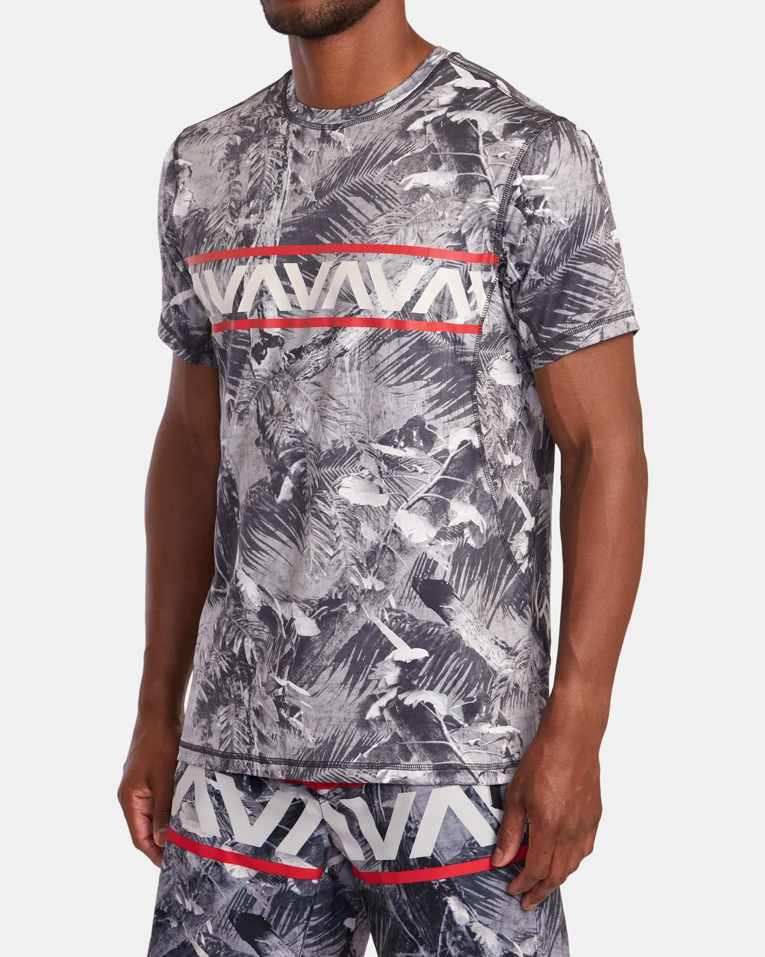 Hawaii Sport Vent Short Sleeve Training Top - Va Real Camo