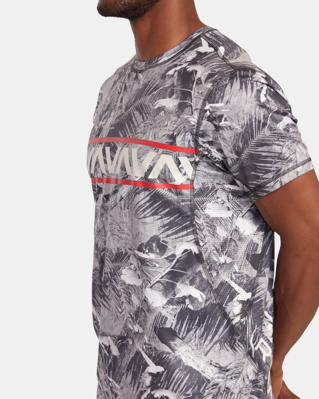 Hawaii Sport Vent Short Sleeve Training Top - Va Real Camo