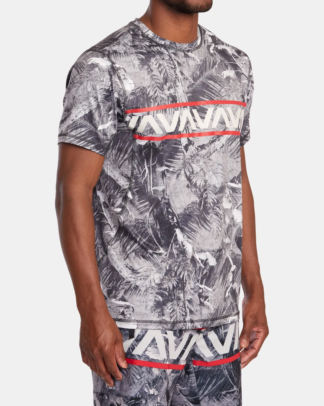 Hawaii Sport Vent Short Sleeve Training Top - Va Real Camo