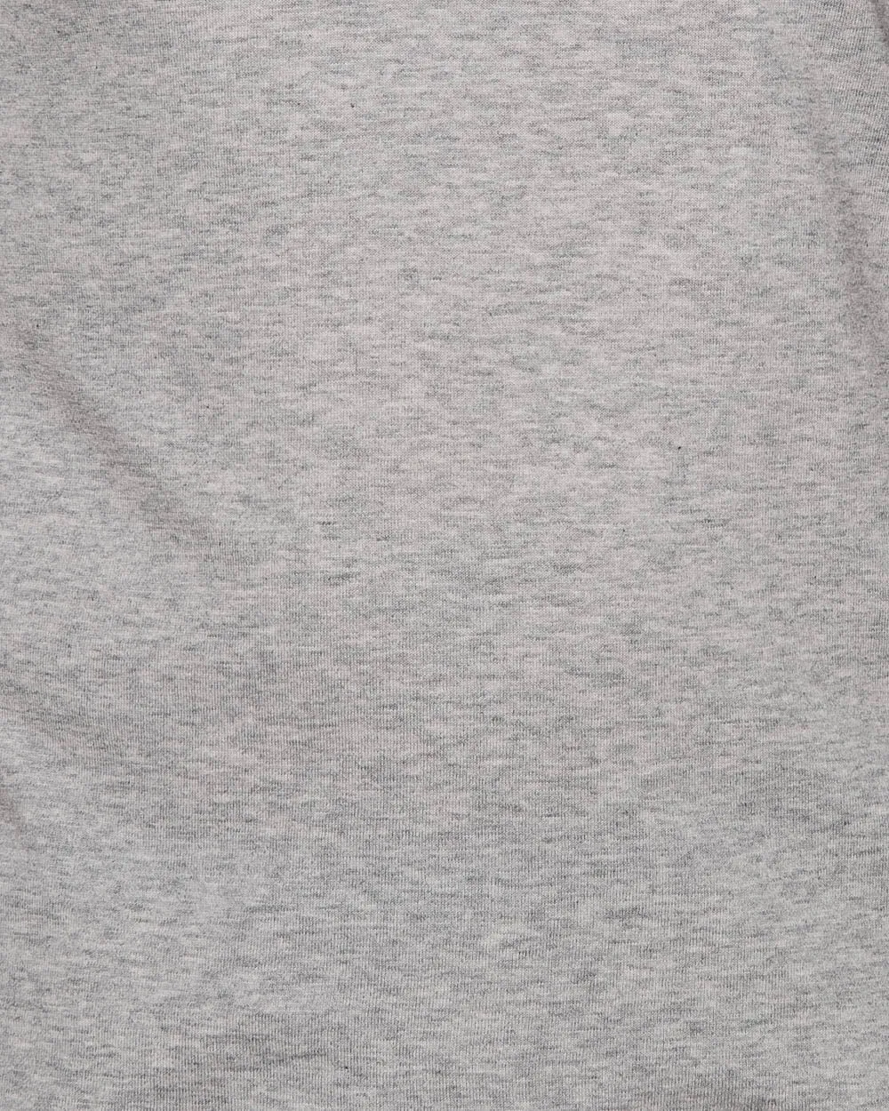 Heather Grey Long Sleeve Crew Tee