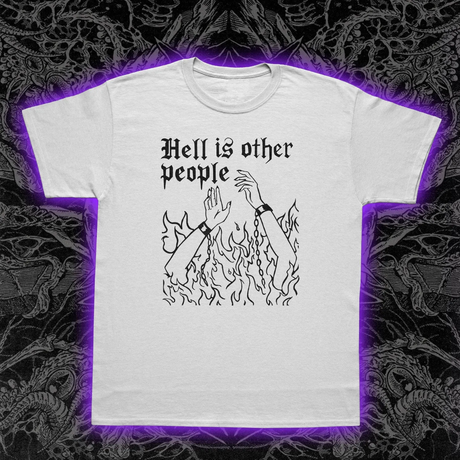 Hell Is Other People Slim Fit Tee