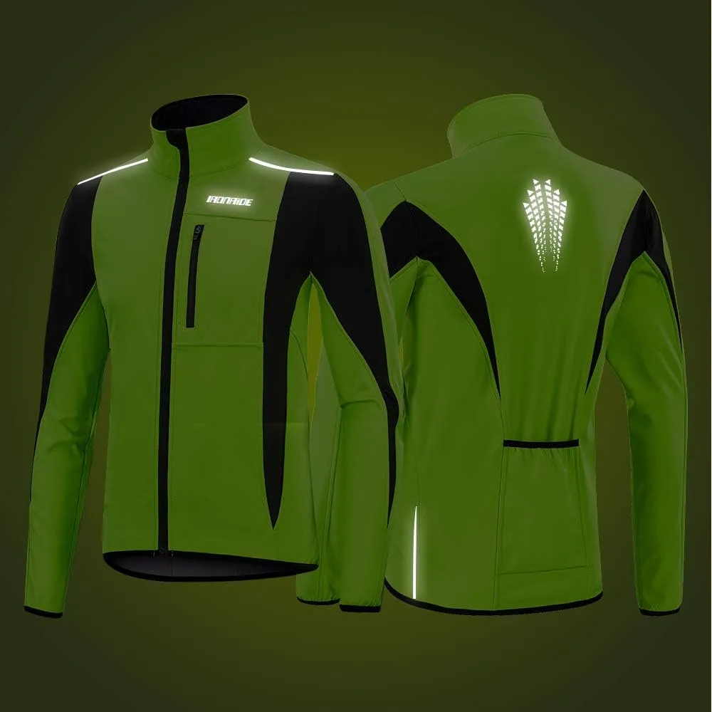 HEROBIKER Cycling Jacket Bicycle MTB Road Bike Jackets Long Jersey Breathable Reflective Windbreaker Running Gear Golf Biking
