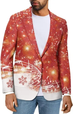 Horeset Camo American Flag Mens Blazer Novelty Slim Fit Casual Sports Coat Slim Fit Suit Jacket