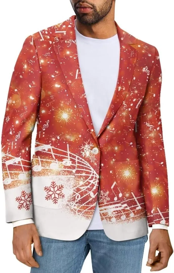 Horeset Camo American Flag Mens Blazer Novelty Slim Fit Casual Sports Coat Slim Fit Suit Jacket
