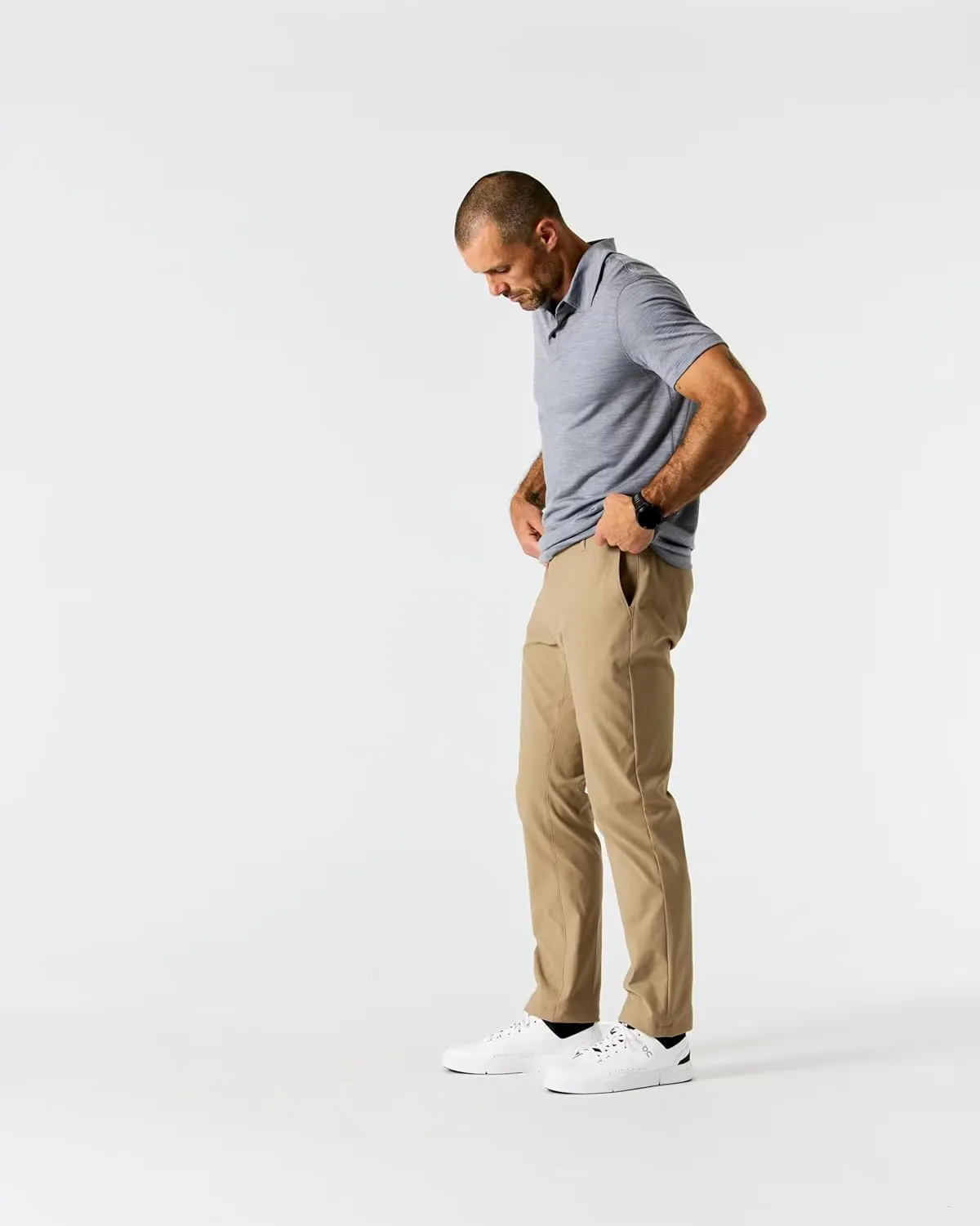 Huckberry Proof Nomad Performance Chino- Wrinkle Resistant Mens Pant, Stretch Fit Chino Pants