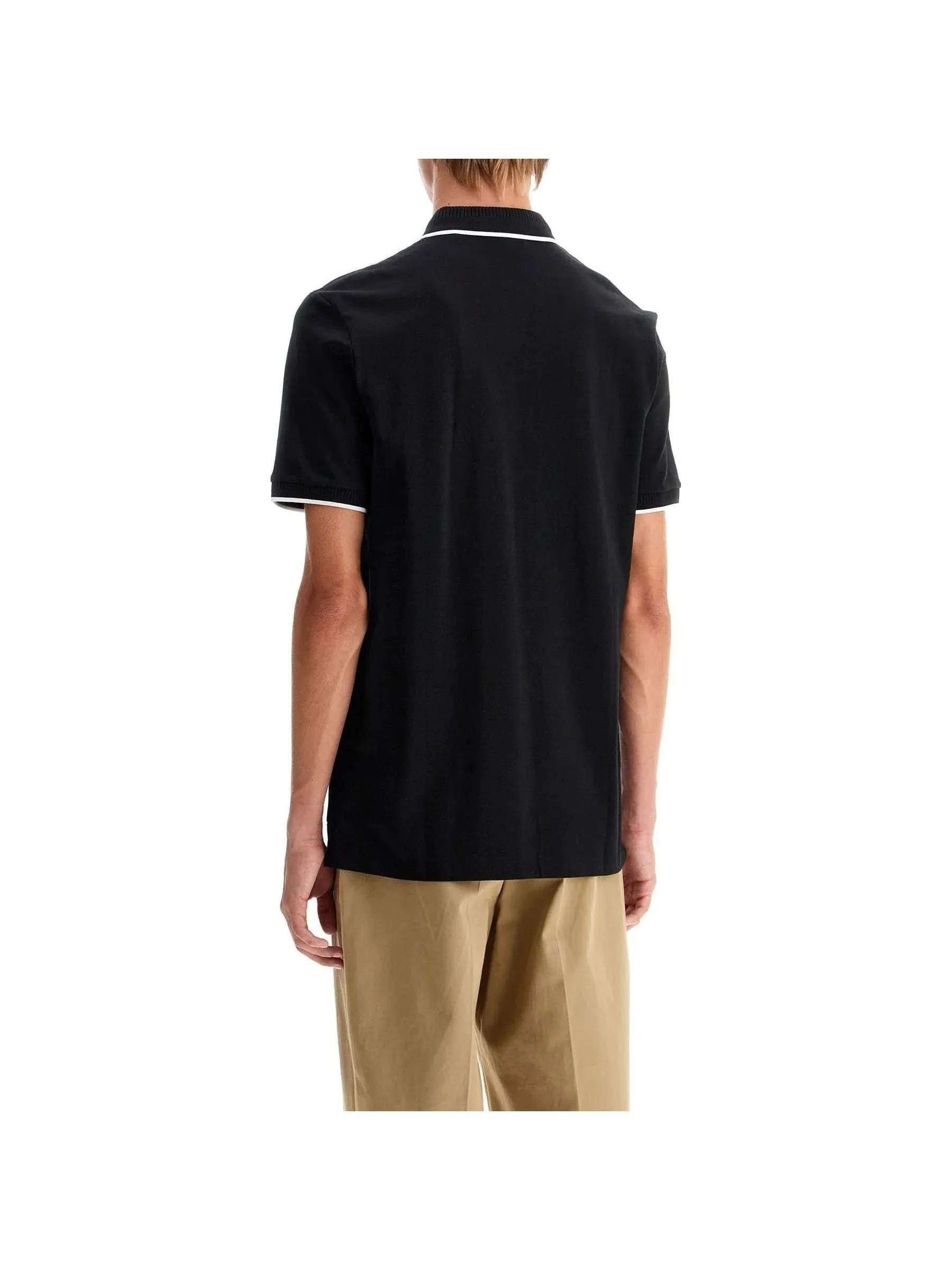 Hugo Striped Cotton Polo