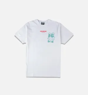 Ice Cream Man Short Sleeve Mens T-Shirt - White
