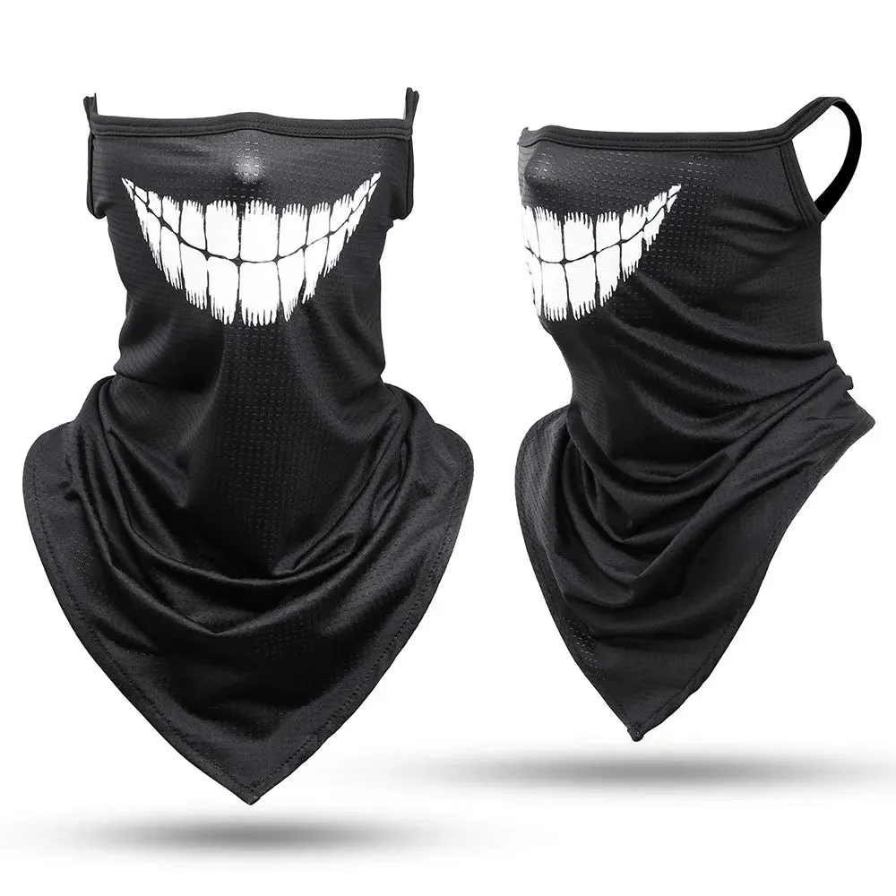 Ice Silk Sports Bandana Masks Triangle Face Covering Cool Ski Mask Cycling Running Hiking Tube Scarf Neck Gaiter Men Women