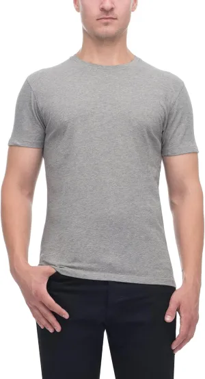 Iconic T Short Sleeve Crew Neck Pima Cotton Solid Men's Shirt