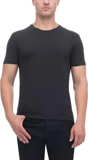 Iconic T Short Sleeve Crew Neck Pima Cotton Solid Men's Shirt