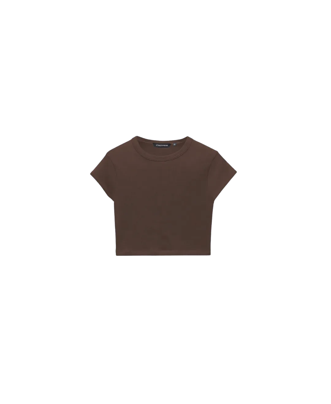 [INFINITECH] Training Crop Tee - Espresso