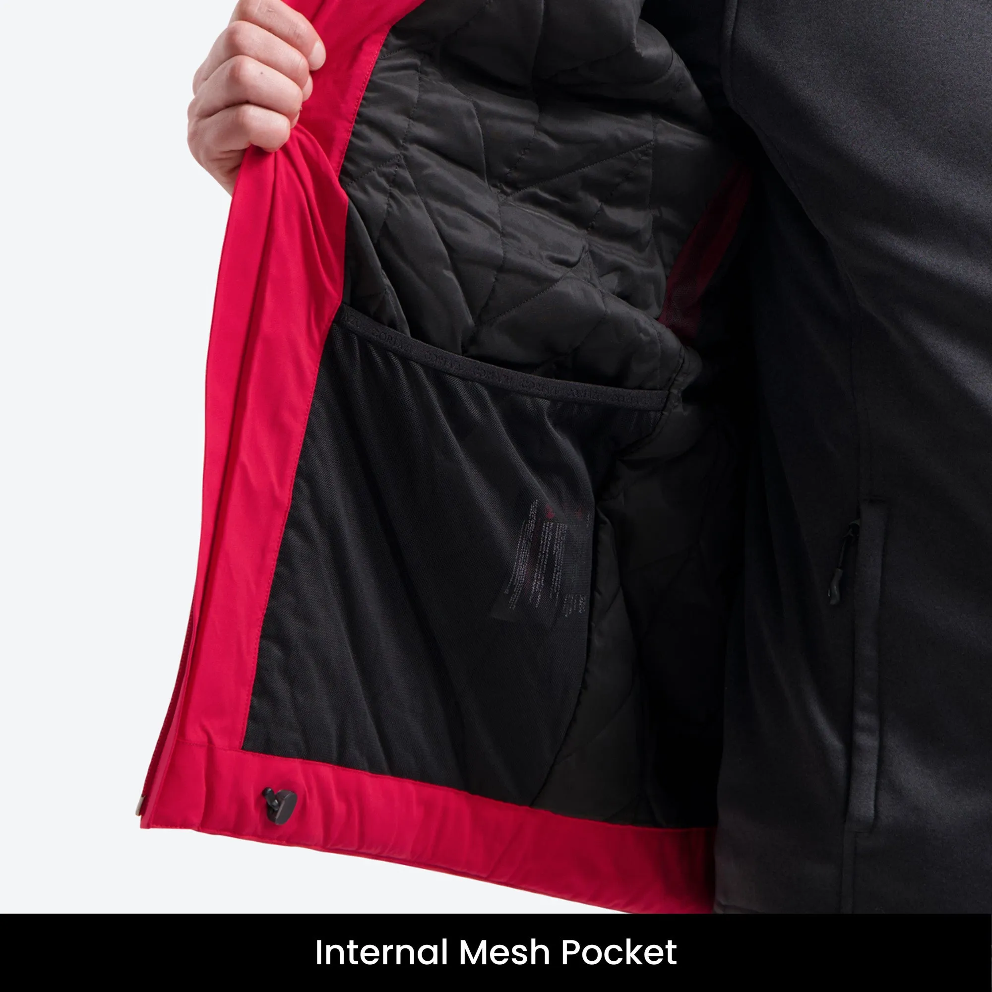 Insulated Hardshell Jacket Chili Red | Men