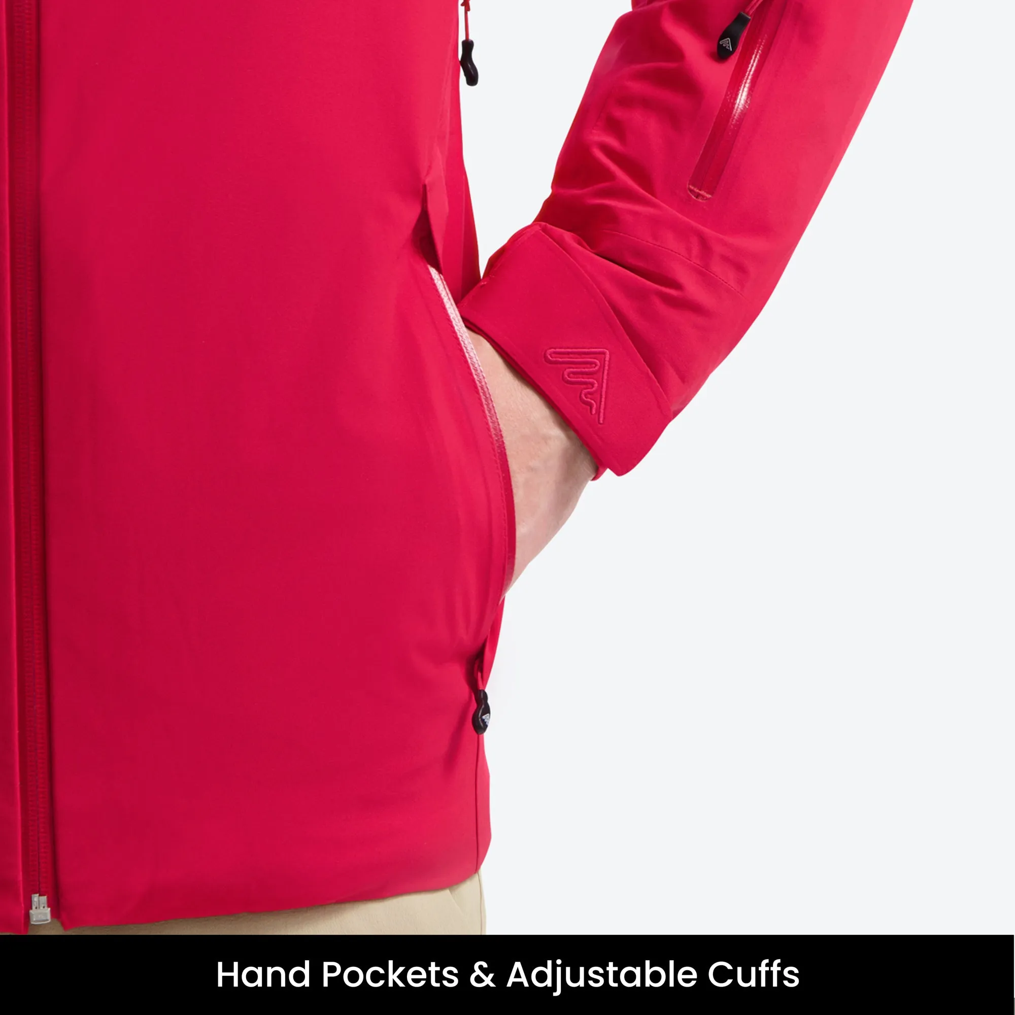 Insulated Hardshell Jacket Chili Red | Men
