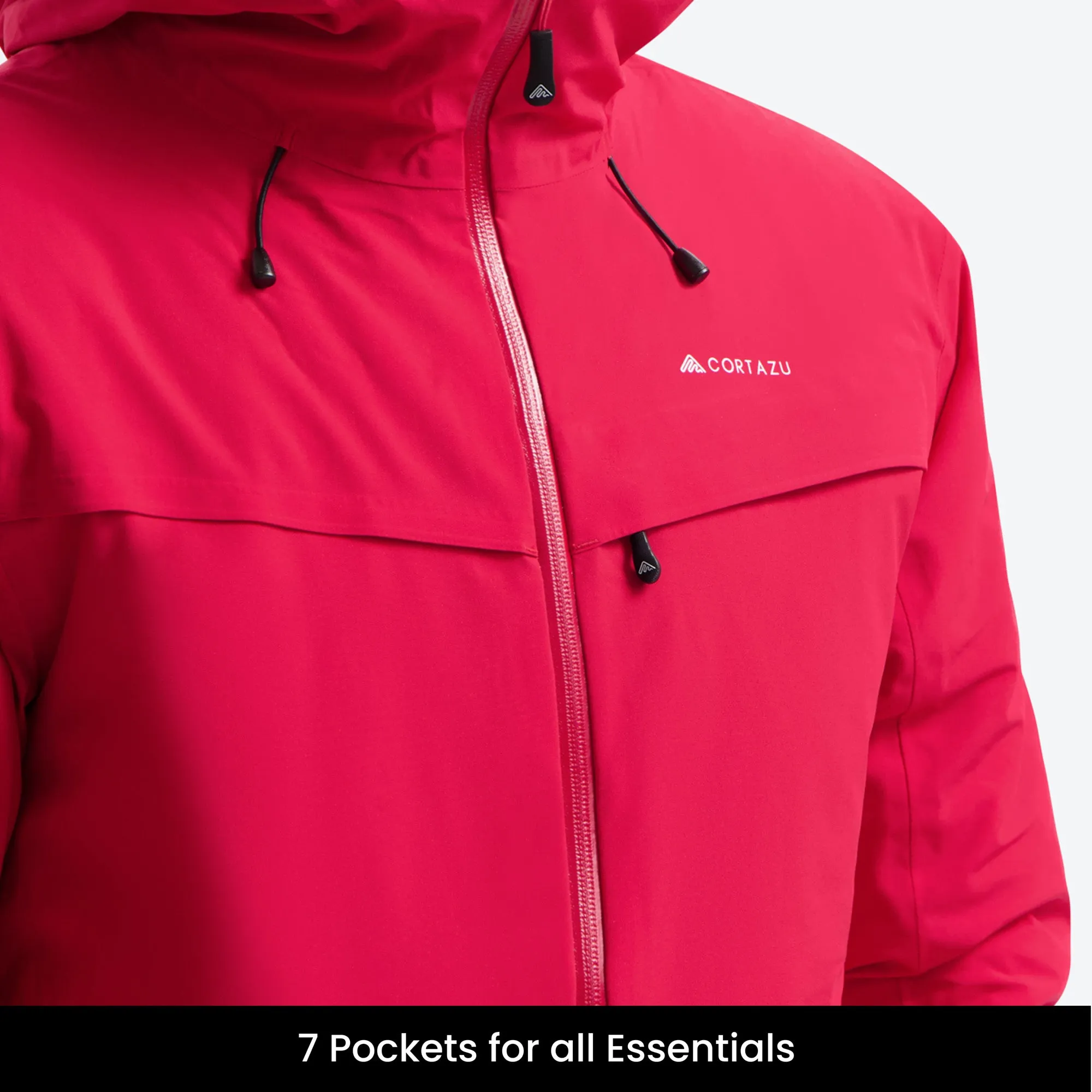 Insulated Hardshell Jacket Chili Red | Men