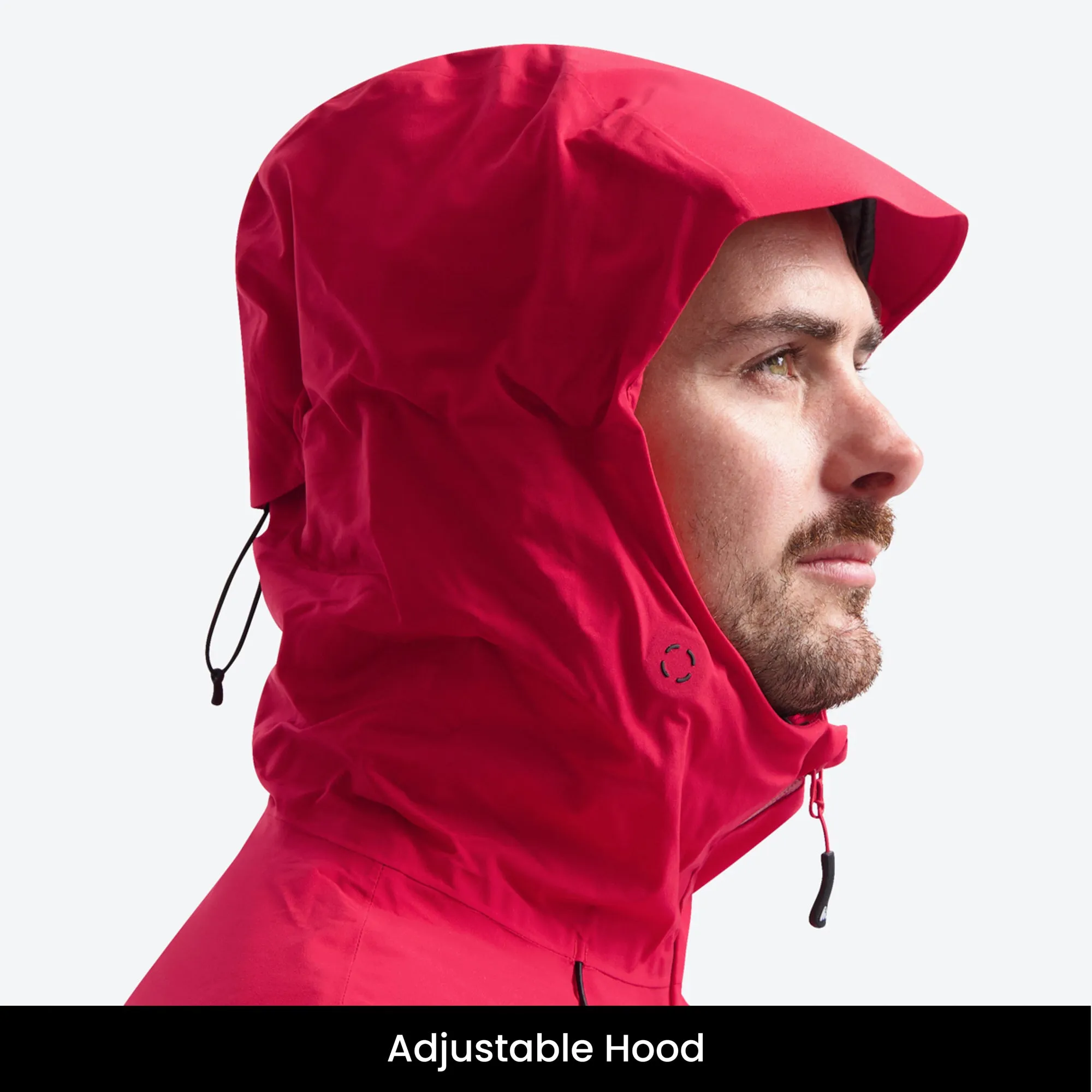 Insulated Hardshell Jacket Chili Red | Men