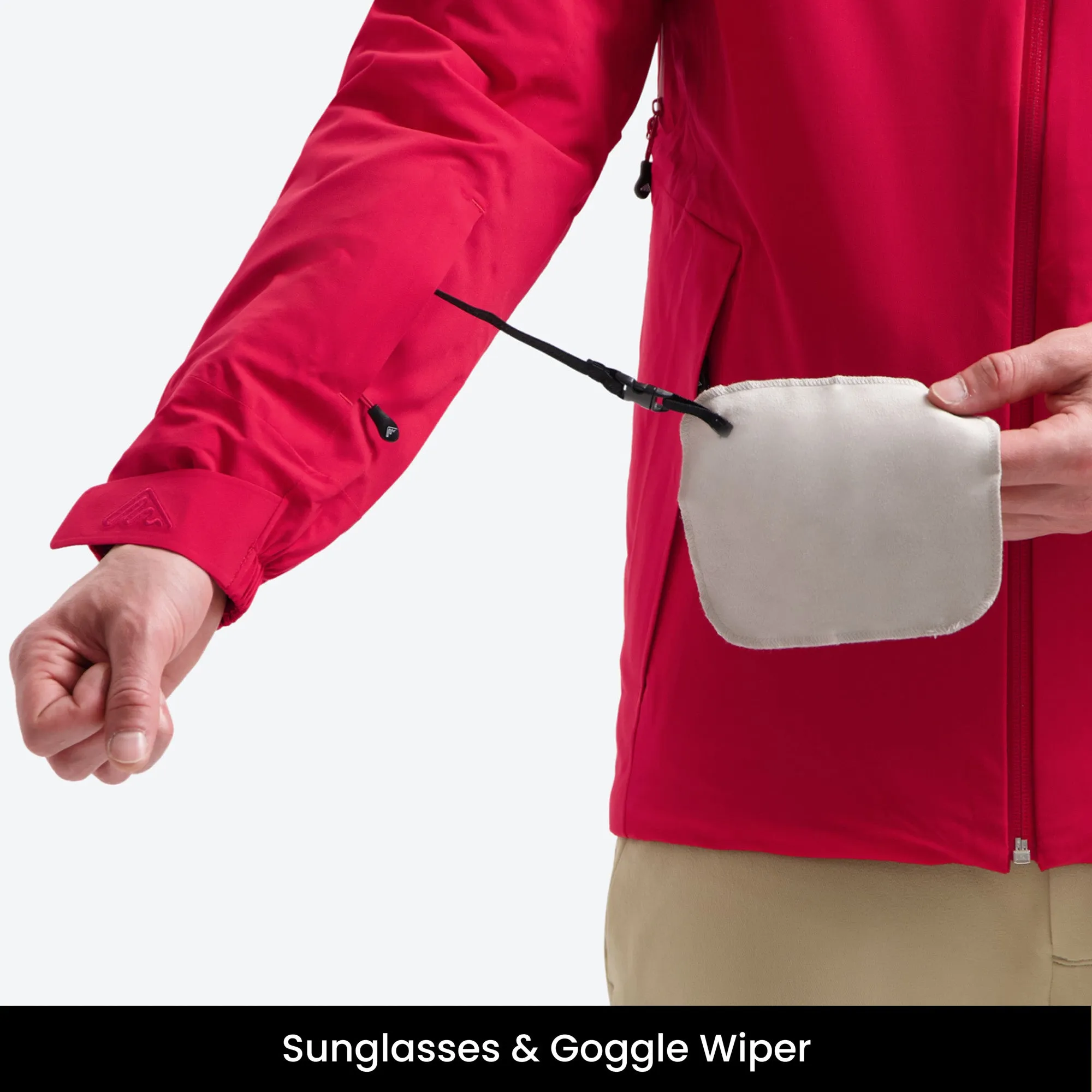 Insulated Hardshell Jacket Chili Red | Women