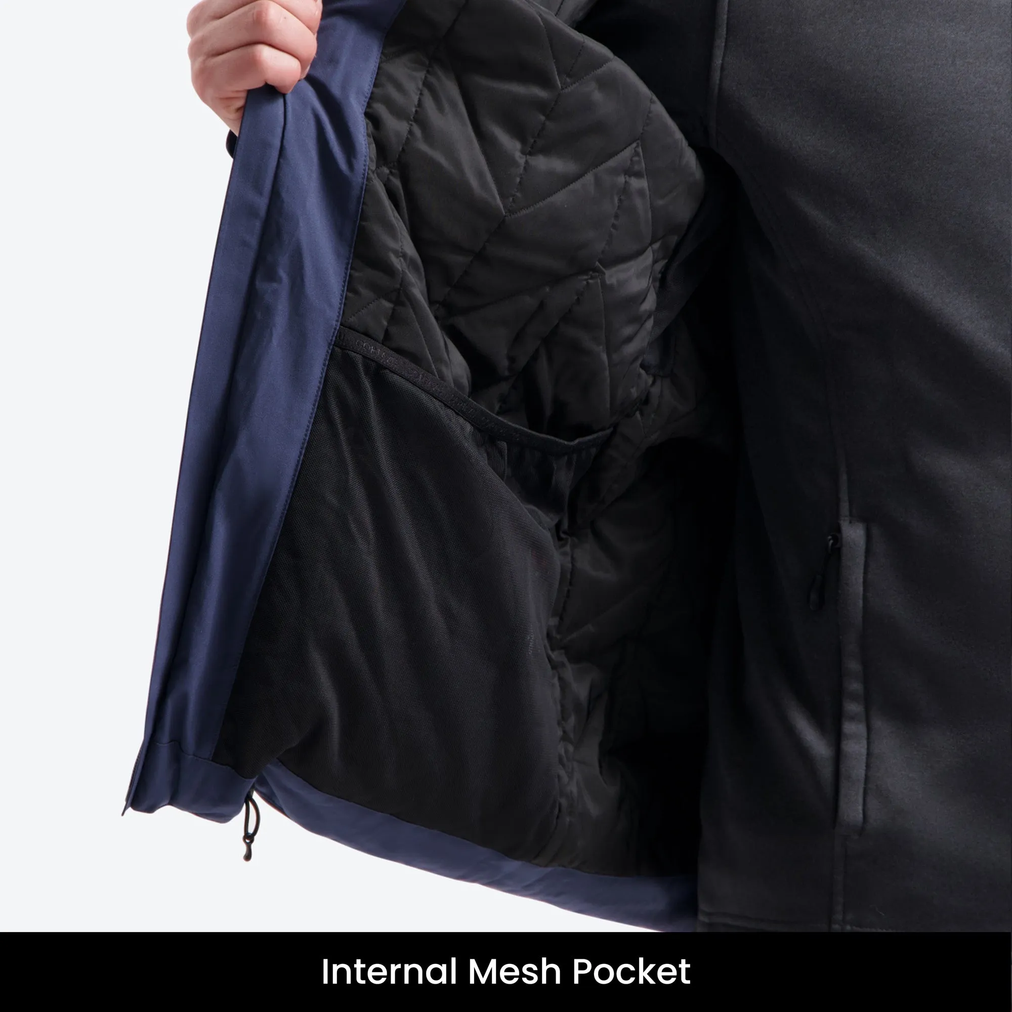 Insulated Hardshell Jacket Dark Blue | Men