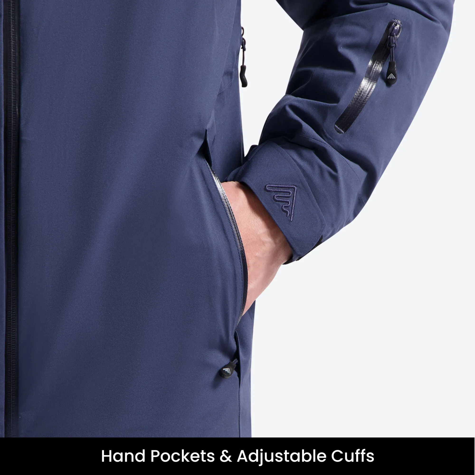 Insulated Hardshell Jacket Dark Blue | Men