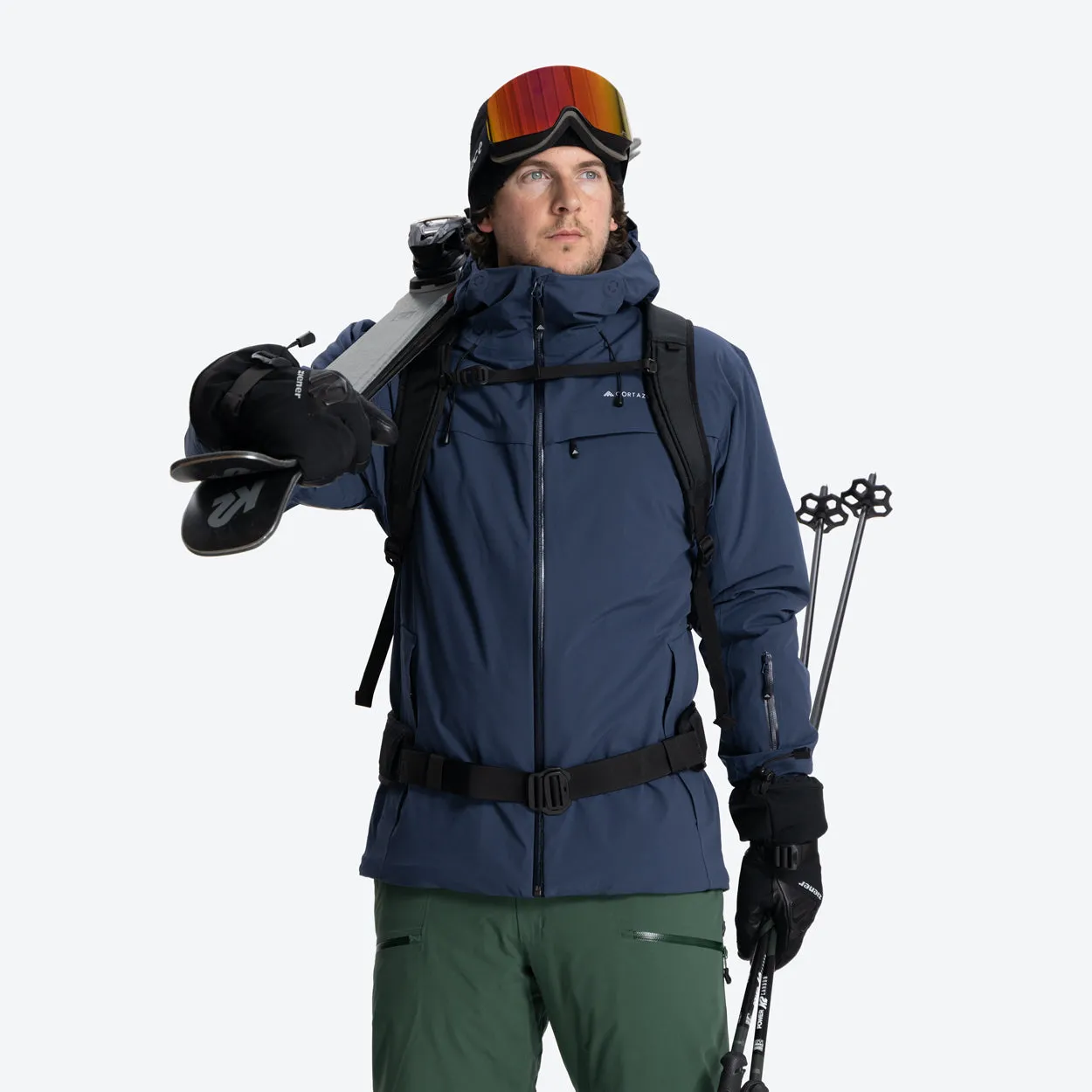Insulated Hardshell Jacket Dark Blue | Men
