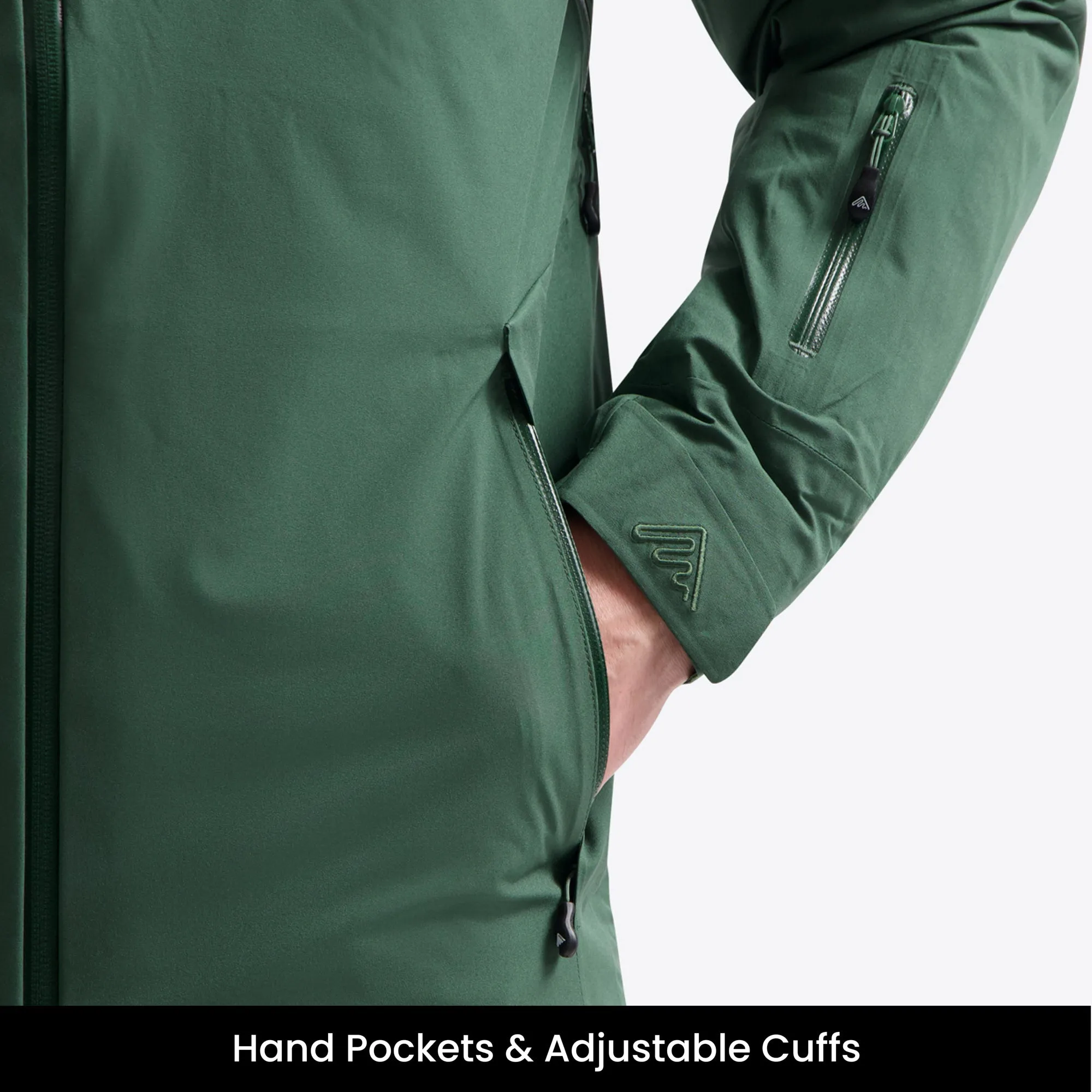 Insulated Hardshell Jacket Orange | Men
