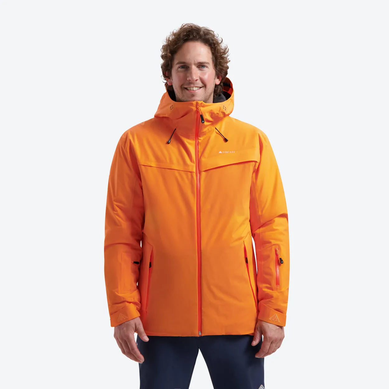 Insulated Hardshell Jacket Orange | Men