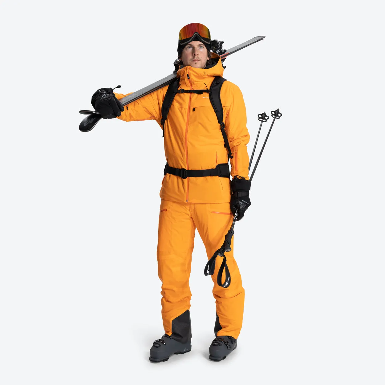 Insulated Hardshell Jacket Orange | Men