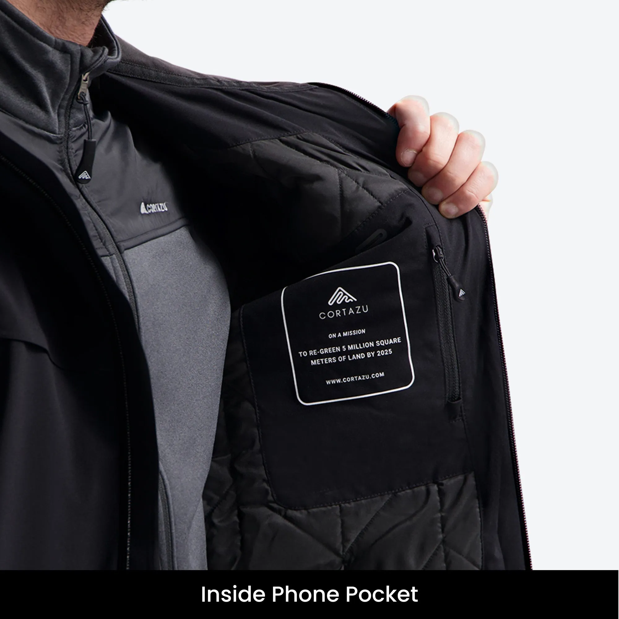 Insulated Hardshell Jacket White | Men