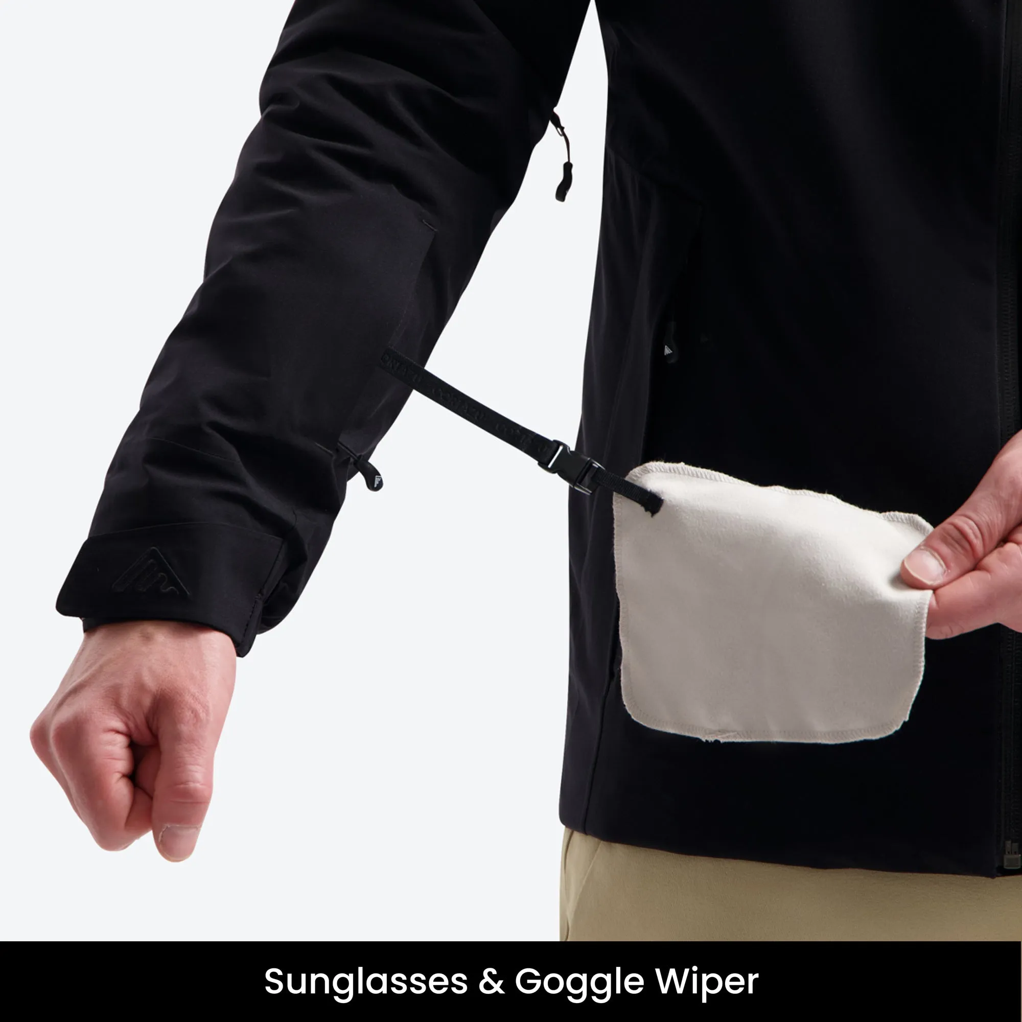 Insulated Hardshell Jacket White | Men