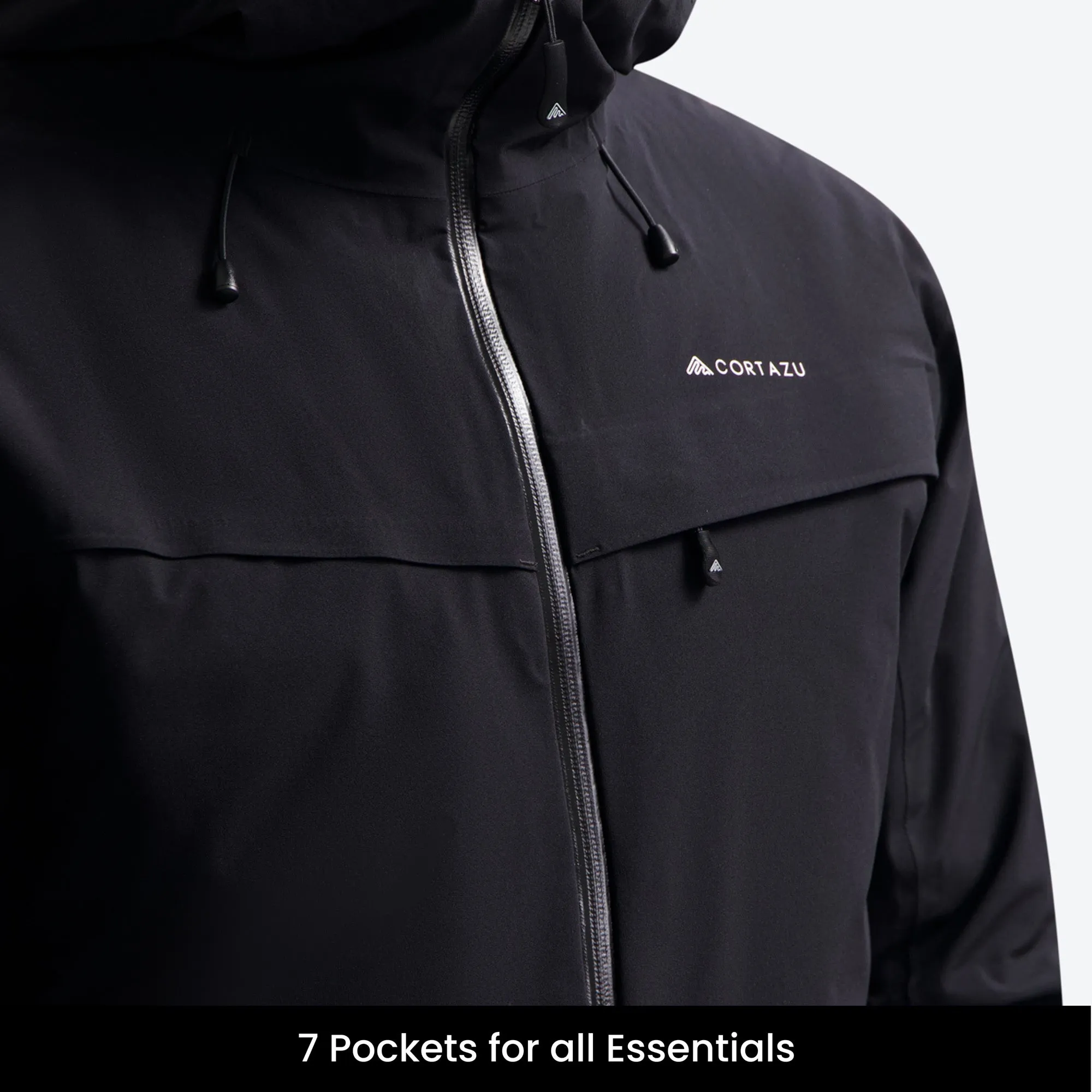 Insulated Hardshell Jacket White | Men