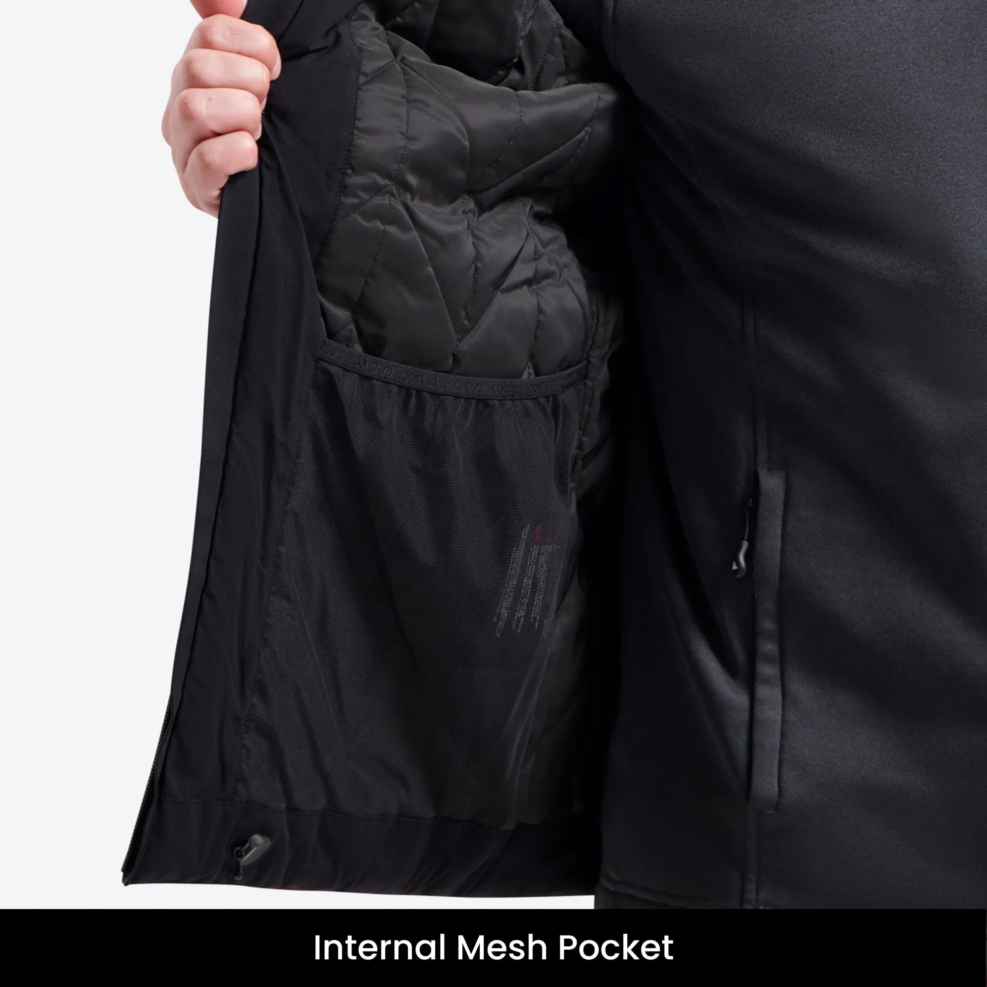 Insulated Hardshell Jacket White | Men