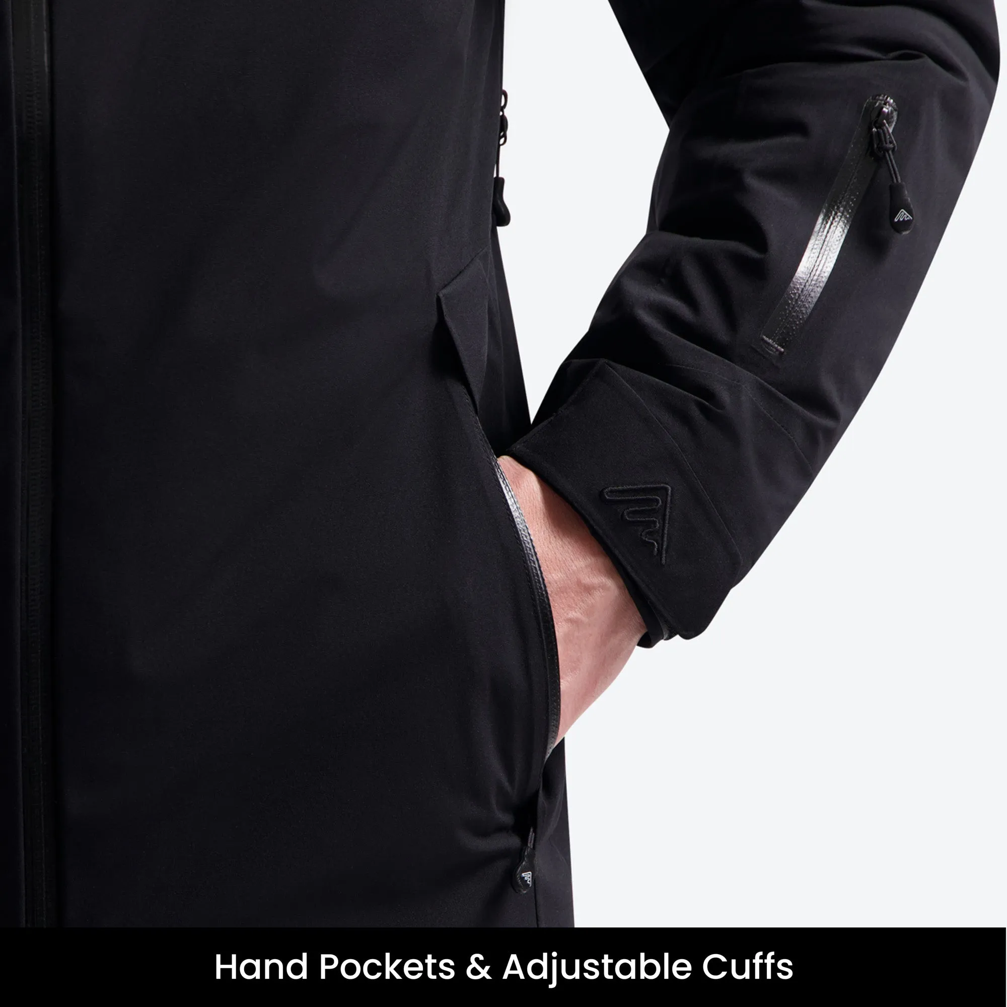 Insulated Hardshell Jacket White | Men